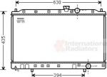Van Wezel 32002237 радиатор, охлаждение двигателя на MITSUBISHI GALANT V седан (E5_A, E7_A, E8_A)
