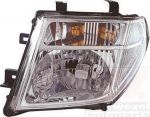 Van Wezel 3378961 основная фара на NISSAN NAVARA (D40)