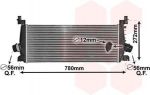 Van Wezel 37004647 интеркулер на OPEL INSIGNIA