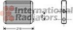 Van Wezel 37006353 теплообменник, отопление салона на OPEL MERIVA