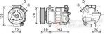 Van Wezel 3700K577 компрессор, кондиционер на OPEL INSIGNIA