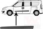 Van Wezel 3706423 облицовка / защитная накладка, дверь на OPEL COMBO Tour (X12)