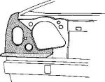 Van Wezel 3727264 облицовка передка на OPEL KADETT D (31_-34_, 41_-44_)