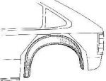 Van Wezel 3730345 колесная ниша на OPEL KADETT E кабрио (43B_)