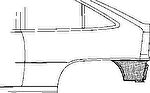 Van Wezel 3732134 боковина на OPEL KADETT E (39_, 49_)