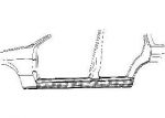 Van Wezel 3734104 накладка порога на OPEL ASTRA F Наклонная задняя часть (53_, 54_, 58_, 59_)