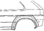 Van Wezel 3734145 боковина на OPEL ASTRA F Наклонная задняя часть (53_, 54_, 58_, 59_)