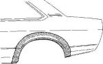 Van Wezel 3757145 боковина на OPEL ASCONA B (81_, 86_, 87_, 88_)