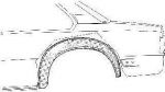 Van Wezel 3763445 колесная ниша на OPEL VECTRA A (86_, 87_)