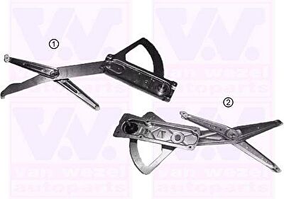 Van Wezel 3776232 подъемное устройство для окон на OPEL CORSA B (73_, 78_, 79_)