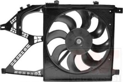 Van Wezel 3777748 вентилятор, охлаждение двигателя на OPEL CORSA C фургон (F08, W5L)
