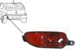 Van Wezel 3777937 задний противотуманный фонарь на OPEL CORSA C (F08, F68)