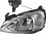 Van Wezel 3777962V основная фара на OPEL CORSA C фургон (F08, W5L)