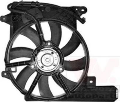 Van Wezel 3781750 вентилятор, охлаждение двигателя на OPEL MERIVA