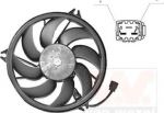Van Wezel 4028748 вентилятор, охлаждение двигателя на PEUGEOT 206 SW (2E/K)