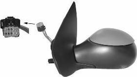 Van Wezel 4028828 наружное зеркало на PEUGEOT 206 SW (2E/K)