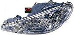 Van Wezel 4028964V основная фара на PEUGEOT 206 SW (2E/K)