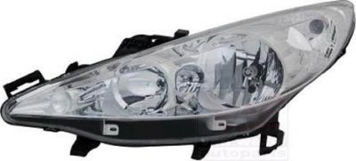 Van Wezel 4029961V основная фара на PEUGEOT 207 (WA_, WC_)