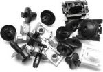 Van Wezel 4040796 монтажный комплект, крыло на PEUGEOT 307 Break (3E)