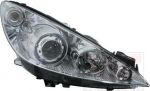 Van Wezel 4042986M основная фара на PEUGEOT 308 CC