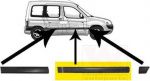 Van Wezel 4051424 облицовка / защитная накладка, дверь на PEUGEOT PARTNER фургон (5)