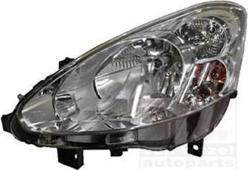 Van Wezel 4059962 основная фара на PEUGEOT PARTNER фургон