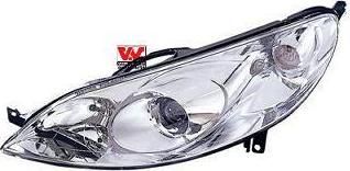 Van Wezel 4060961 основная фара на PEUGEOT 407 SW (6E_)