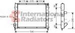 Van Wezel 43002174 радиатор, охлаждение двигателя на RENAULT KANGOO (KC0/1_)