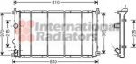 Van Wezel 43002361 радиатор, охлаждение двигателя на RENAULT MASTER II фургон (FD)
