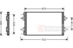 Van Wezel 43005294 конденсатор, кондиционер на RENAULT ESPACE III (JE0_)