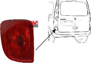 Van Wezel 4312939 задний фонарь на RENAULT KANGOO Express (FW0/1_)