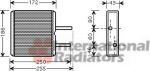 Van Wezel 52006080 теплообменник, отопление салона на SUZUKI BALENO универсал (EG)