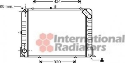 Van Wezel 53002424 радиатор, охлаждение двигателя на TOYOTA HIACE III фургон (YH7_, LH6_, LH7_, LH5_, YH5_, YH6_)