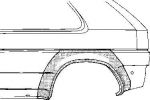 Van Wezel 5385146 боковина на TOYOTA COROLLA Compact (_E10_)
