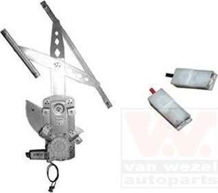 Van Wezel 5430264 подъемное устройство для окон на TOYOTA YARIS (SCP1_, NLP1_, NCP1_)