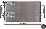 Van Wezel 58002193 радиатор, охлаждение двигателя на VW GOLF IV (1J1)