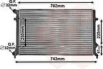 Van Wezel 58002204 радиатор, охлаждение двигателя на SKODA OCTAVIA (1Z3)