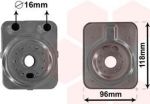 Van Wezel 58003093 масляный радиатор, двигательное масло на SKODA OCTAVIA Combi (1Z5)