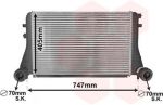Van Wezel 58004227 интеркулер на VW PASSAT CC (357)