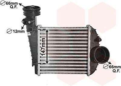 Van Wezel 58004360 интеркулер на VW PASSAT Variant (3B6)