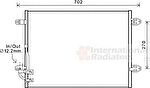 Van Wezel 58005323 конденсатор, кондиционер на VW PASSAT ALLTRACK (365)