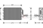 Van Wezel 5800V171 испаритель, кондиционер на VW GOLF III (1H1)