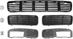 Van Wezel 5826592 решетка вентилятора, буфер на VW POLO Variant (6KV5)