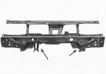 Van Wezel 5826678 облицовка передка на VW POLO Variant (6KV5)