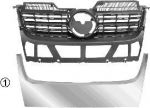 Van Wezel 5886519 решетка радиатора на VW JETTA III (1K2)
