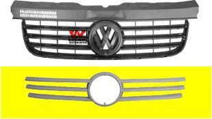 Van Wezel 5897510 решетка радиатора на VW MULTIVAN V (7HM, 7HN, 7HF, 7EF, 7EM, 7EN)
