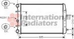 Van Wezel 76002014 радиатор, охлаждение двигателя на VW POLO (9N_)
