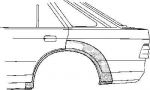 Van Wezel 7610147 боковина на SKODA FAVORIT (781)