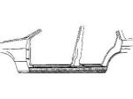 Van Wezel 7615103 накладка порога на SKODA FELICIA II (6U1)