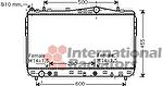 Van Wezel 81002074 радиатор, охлаждение двигателя на CHEVROLET LACETTI (J200)